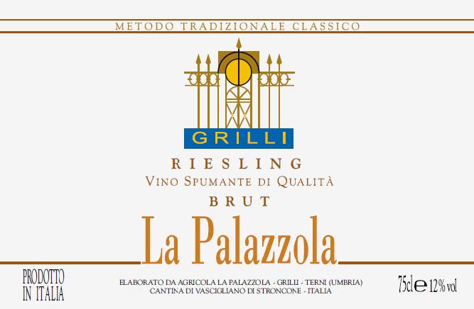 Etichetta Riesling La Palazzola